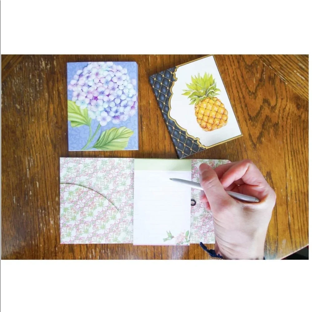 Pictura Peacock Purse Embossed Notepad with Pen